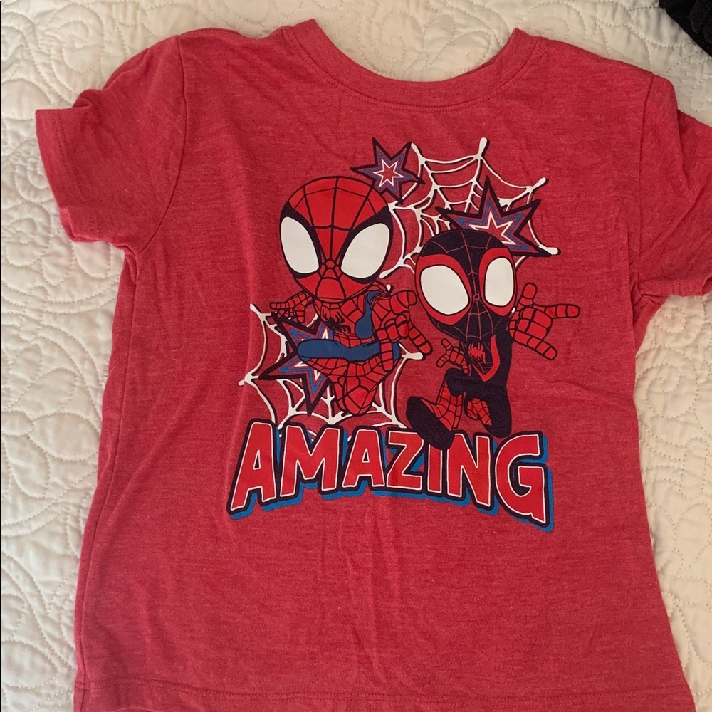 Marvel Spidey and Friends Red Tee